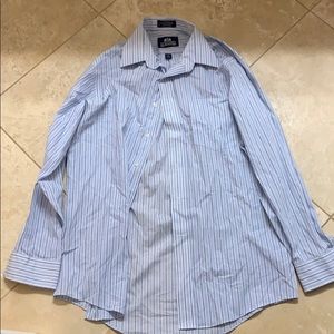 Stafford Dress Shirt Blue Men’s 32 / 33 15